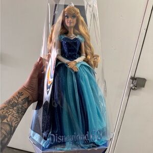 Disney Princess Doll in Blue and Gold Gown